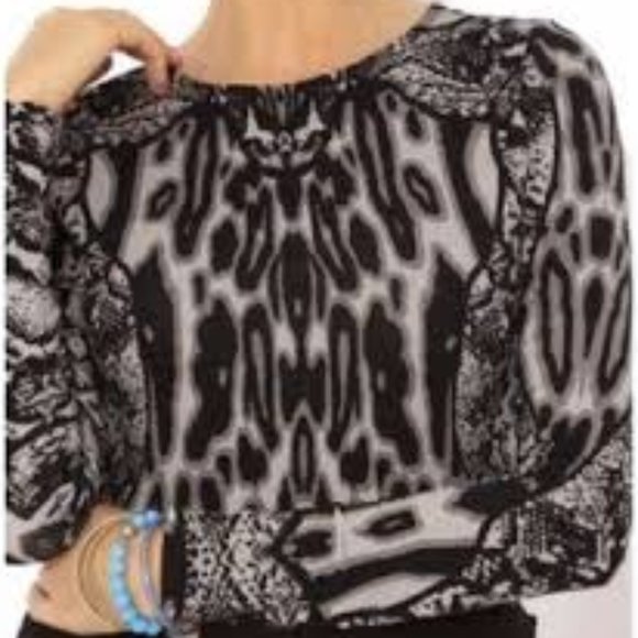 Kardashian Kollection Women's Jersey Crop Top - Picture 3 of 8